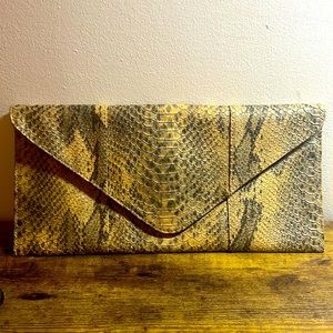 Faux alligator bag! Excellent condition